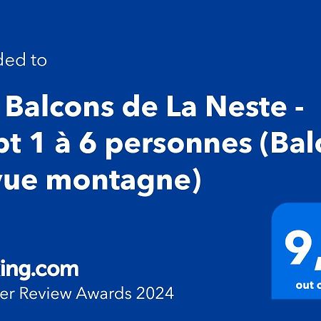 Les Balcons De La Neste - Appt 1 A 6 Personnes أرو المظهر الخارجي الصورة